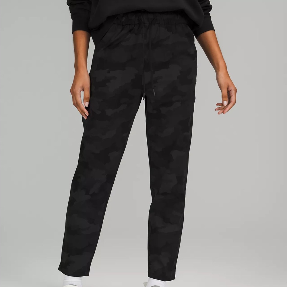 Lululemon Keep Moving Pants Joggers Black Camo 2 Lulu Pants - Picture 2 of 11